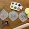 Love Birds Heart Cookie Stencil Set | C874 by Designer Stencils | Cookie Decorating Tools | Baking Stencils for Royal Icing, Airbrush, Dusting Powder | Reusable Plastic Food Grade Stencil for Cookies | Easy to Use &#x26; Clean Cookie Stencil